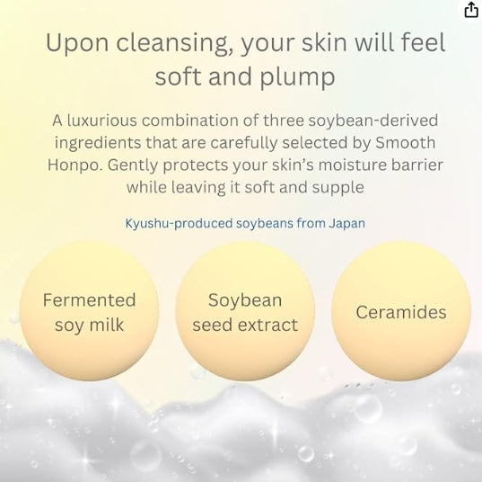 Nameraka Honpo Foam Face Wash NC 200 mL / 6.8 Net fl. oz. Imported from Japan